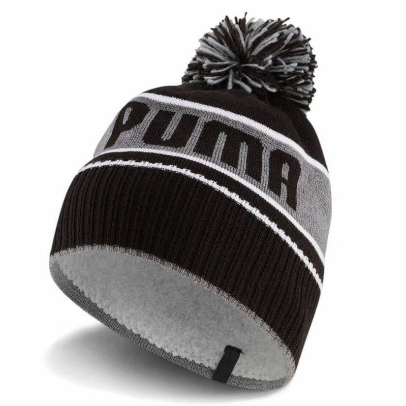 puma pom pom beanie