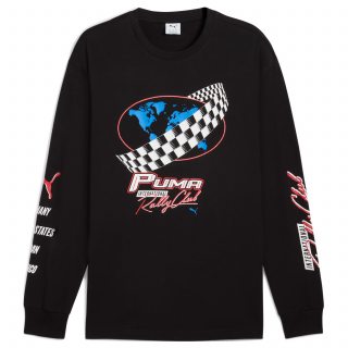 PUMA GRAPHICS Moto Relaxed LS Tee