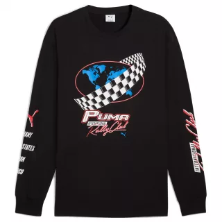 PUMA GRAPHICS Moto Relaxed LS Tee