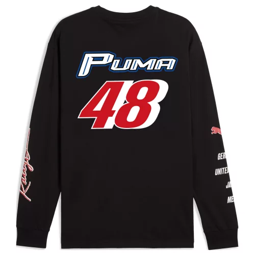 PUMA GRAPHICS Moto Relaxed LS Tee