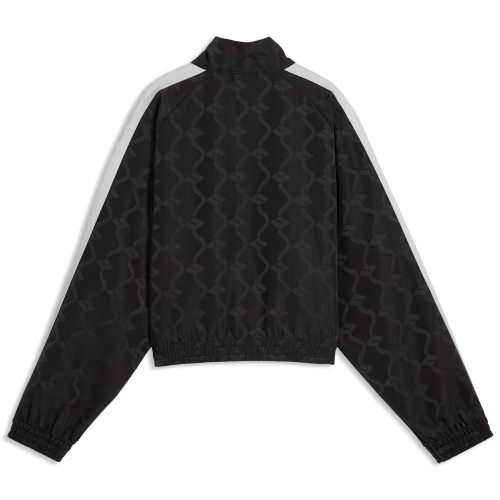 PUMA T7 JACQUARDED WOVEN JACKET
