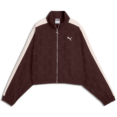 PUMA T7 JACQUARDED WOVEN JACKET