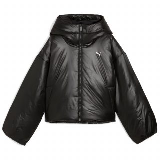 PUMA Shiny Hooded Padded Jacket