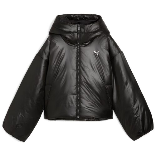 PUMA Shiny Hooded Padded Jacket