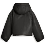 Shiny Hooded Padded Jacket