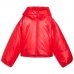 Shiny Hooded Padded Jacket