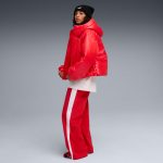 Shiny Hooded Padded Jacket