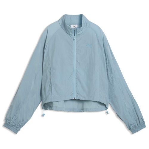 PUMA HER RELAXED FULL-ZIP WOVEN J