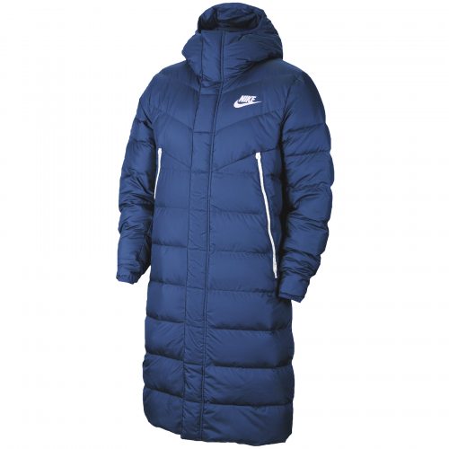 Nike men's long down jacket on sale