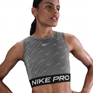 Nike W NP DF CROP TANK AOP