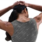 W NP DF CROP TANK AOP