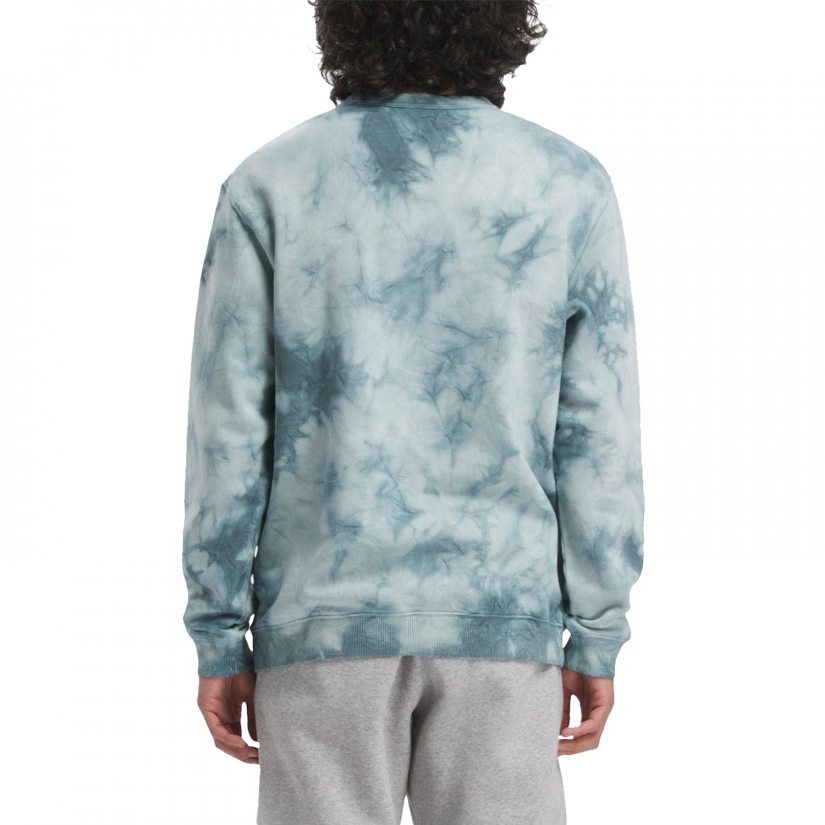 NATURAL DYE FLEECE MARBLE CREW