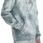 NATURAL DYE KNIT TWO TONE BACK VECTOR HOODIE
