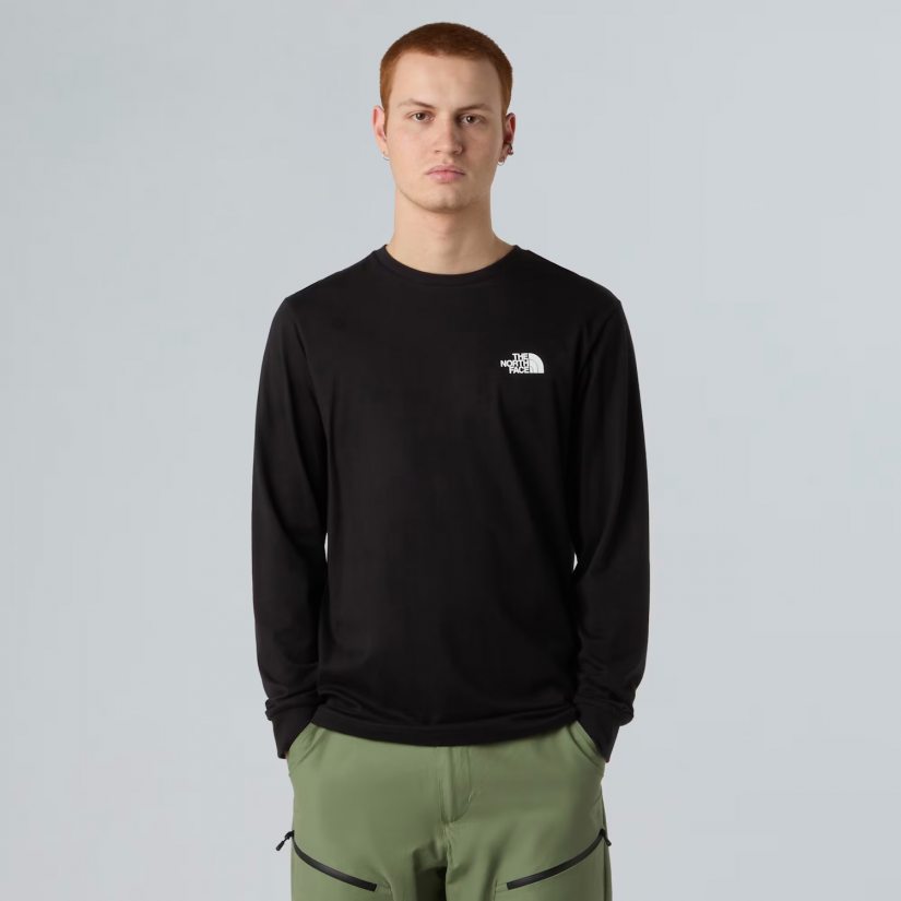 M L/S BOX NSE TEE