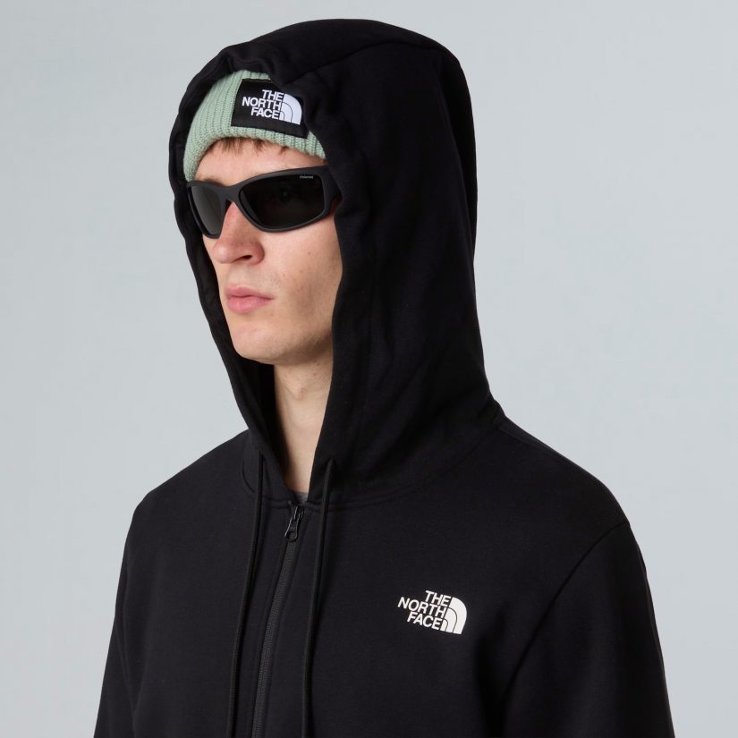 M SIMPLE DOME FULL ZIP HOODIE