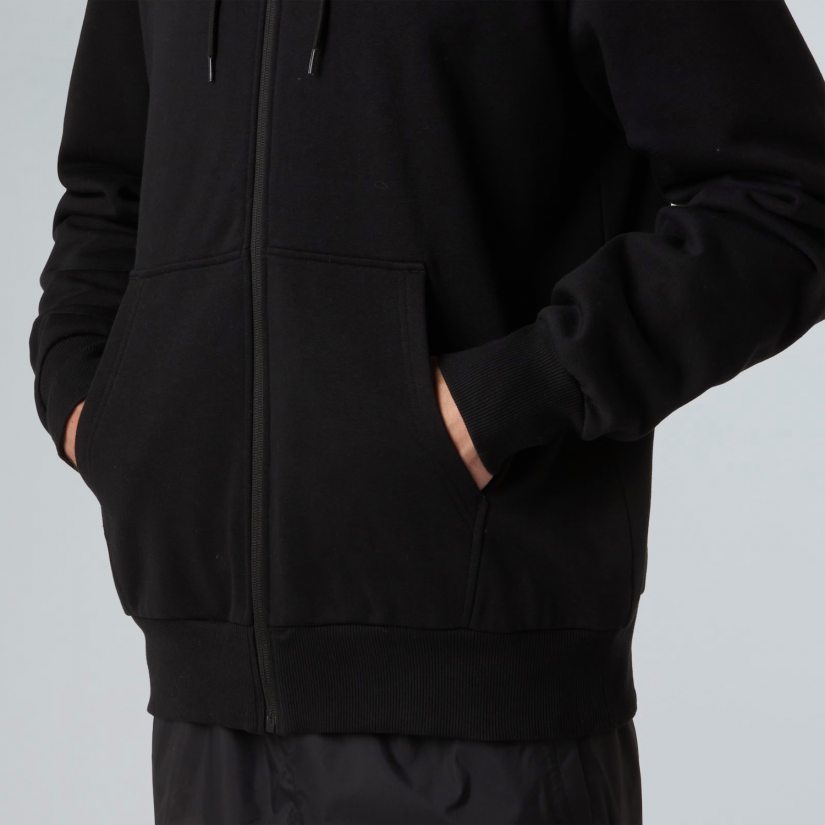M SIMPLE DOME FULL ZIP HOODIE