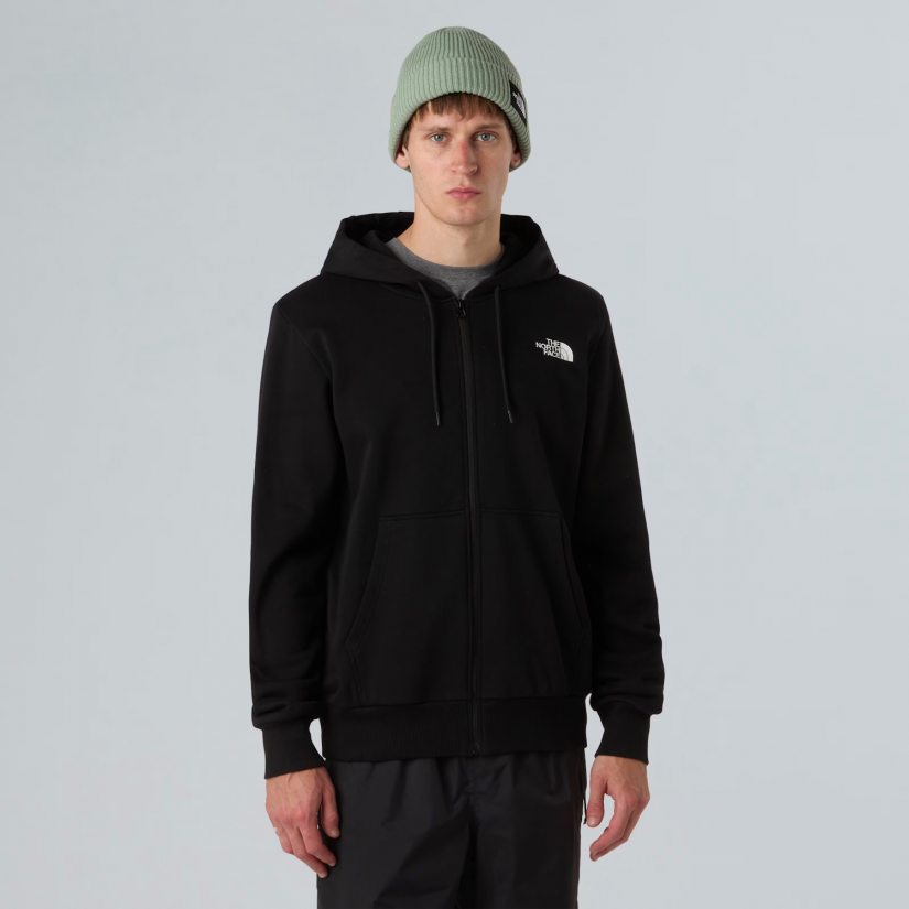 M SIMPLE DOME FULL ZIP HOODIE