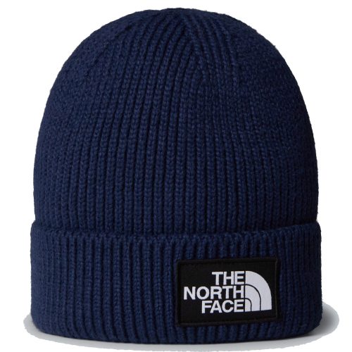 THE NORTH FACE LOGO BOX CUFFED BEANIE