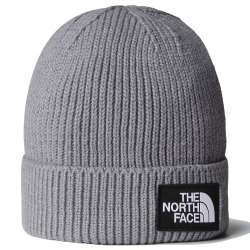 THE NORTH FACE LOGO BOX CUFFED BEANIE