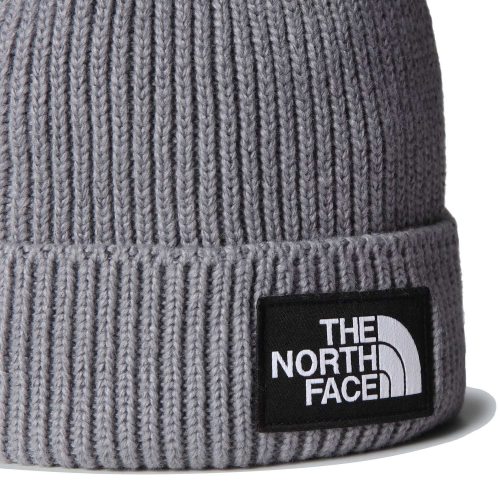 THE NORTH FACE LOGO BOX CUFFED BEANIE