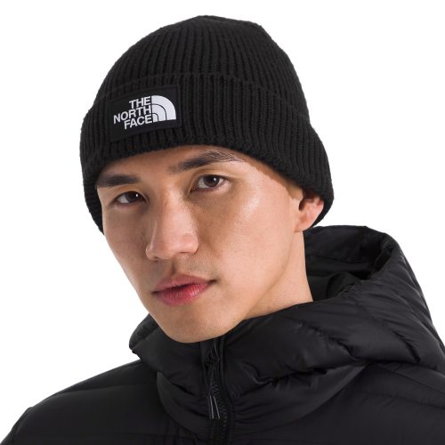 THE NORTH FACE TNF LOGO BOX CUFFED BEANIE
