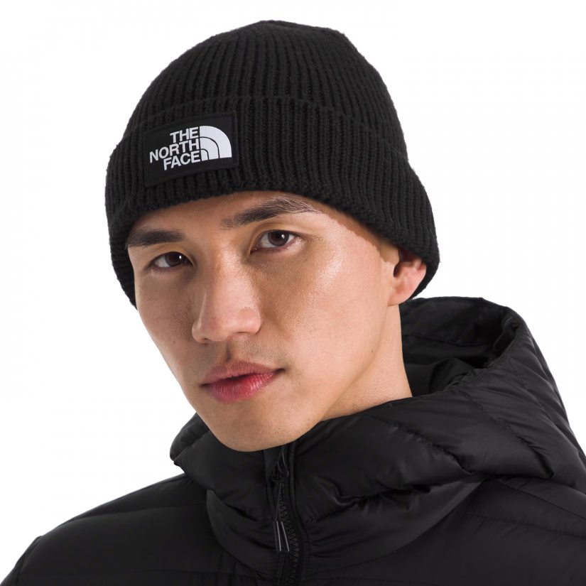 TNF LOGO BOX CUFFED BEANIE