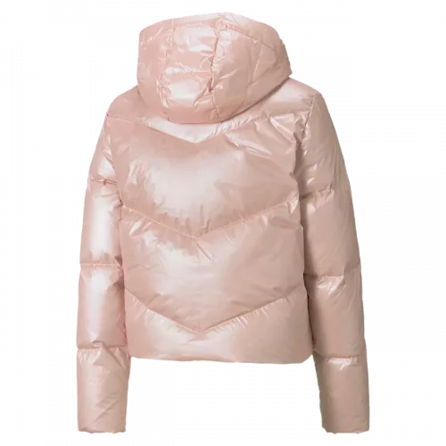 PUMA Classics Shine Down Jacket Peachs